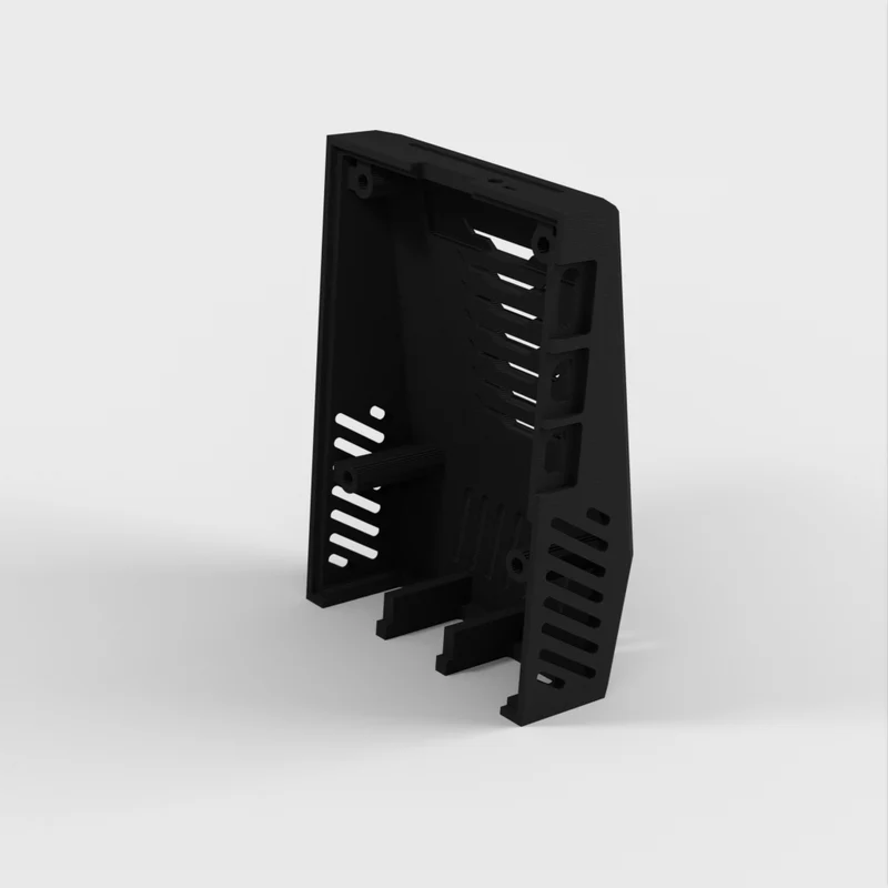 Étui pour Raspberry Pi 5 avec ventilation et espace pour les accessoires originaux
