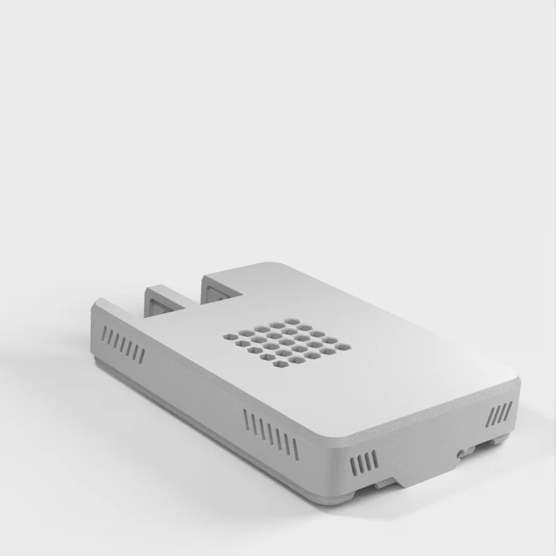 Boîtier Raspberry Pi 5 avec trous d'aération et nouvelle disposition USB/LAN