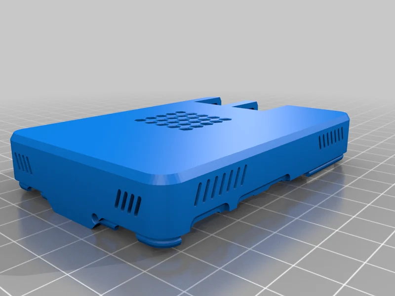 Boîtier Raspberry Pi 5 avec trous d'aération et nouvelle disposition USB/LAN