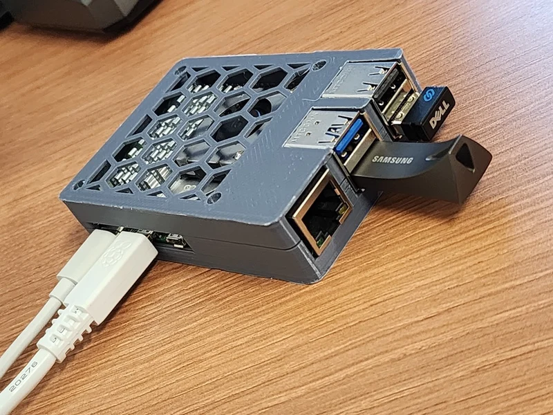 Boîtier Low Profile Active Cooling pour Raspberry Pi 5