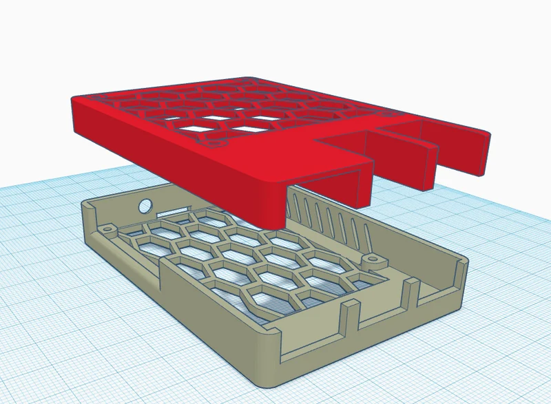 Boîtier Low Profile Active Cooling pour Raspberry Pi 5