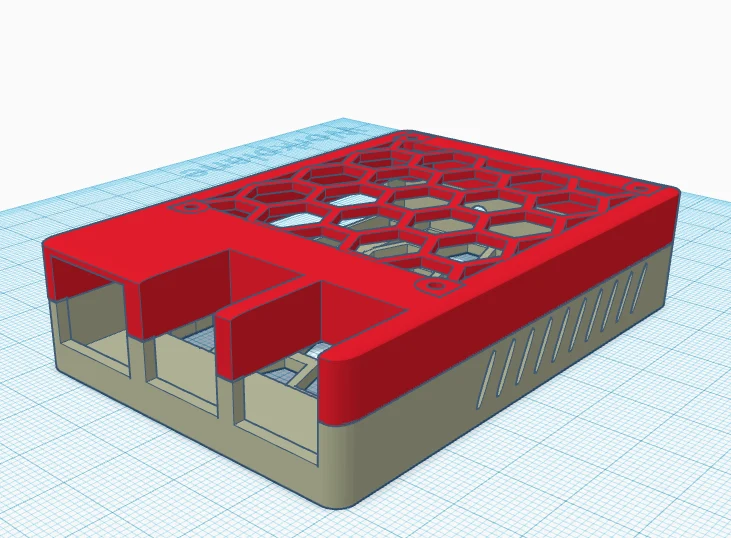 Boîtier Low Profile Active Cooling pour Raspberry Pi 5