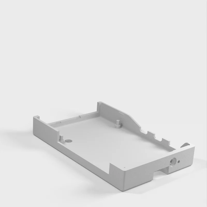 Boîtier pour Raspberry Pi 5 avec broches GPIO et trous de refroidissement