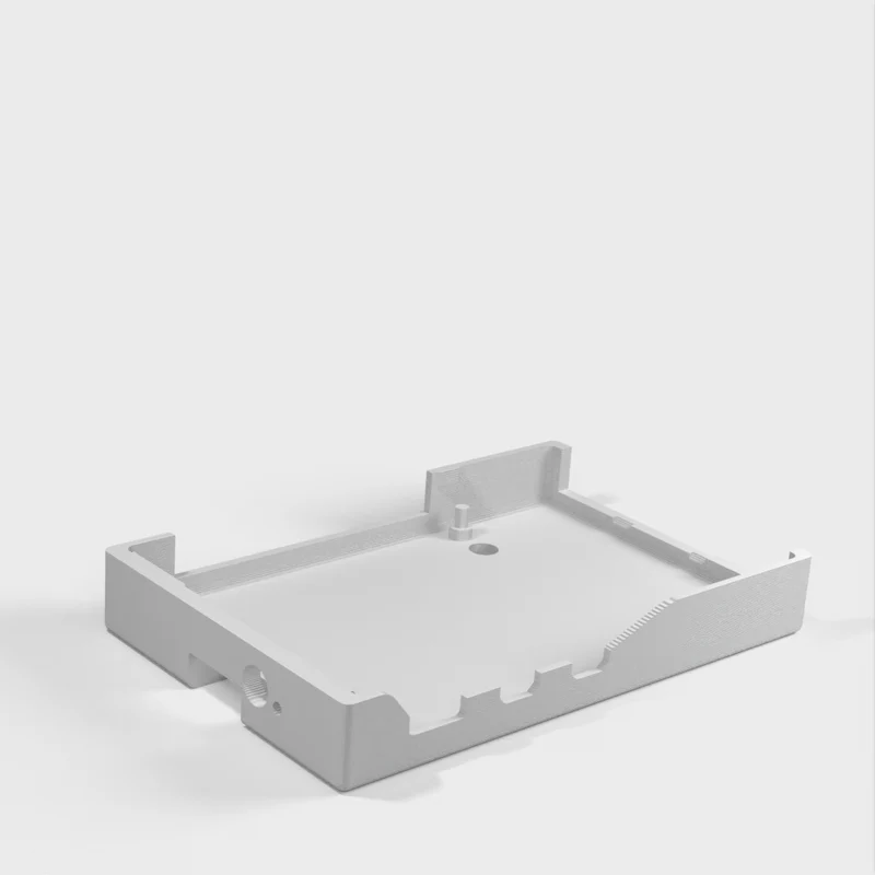 Boîtier pour Raspberry Pi 5 avec broches GPIO et trous de refroidissement