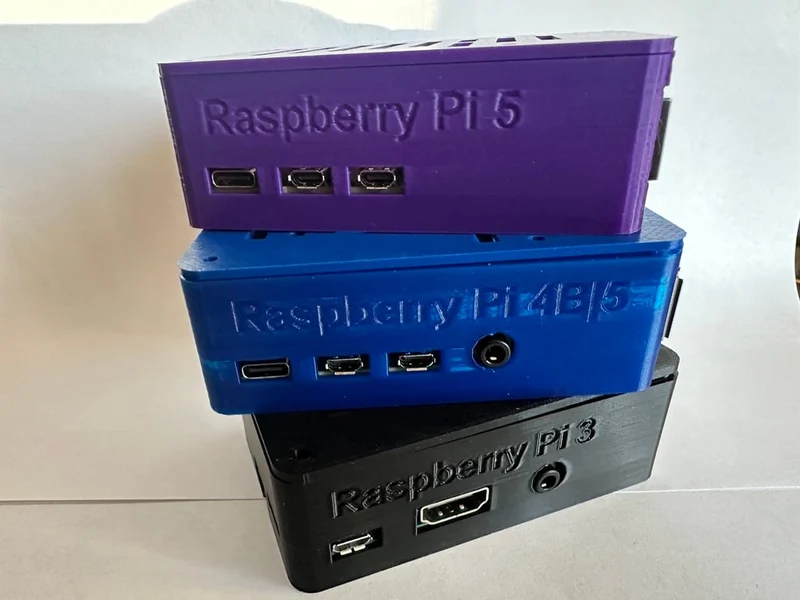 Boîtiers compatibles Raspberry Pi 5, 4B et 3B