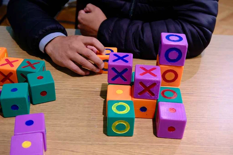 Jeu de morpion géant Terxo imprimé en 3D