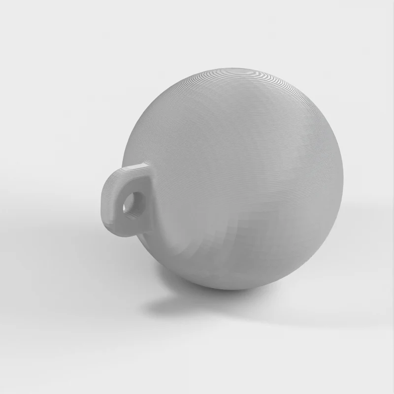 Casse-tête imprimé en 3D avec balle