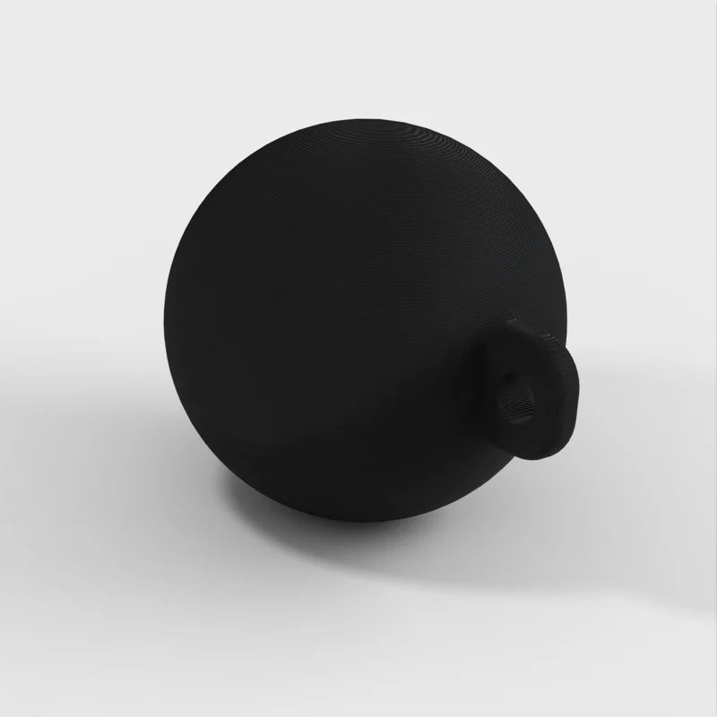Casse-tête imprimé en 3D avec balle