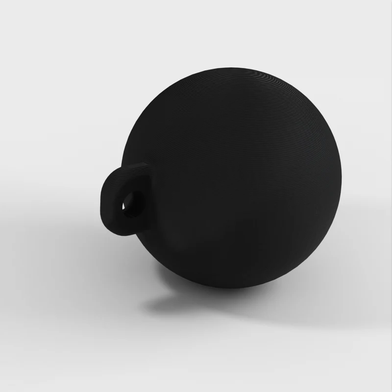 Casse-tête imprimé en 3D avec balle