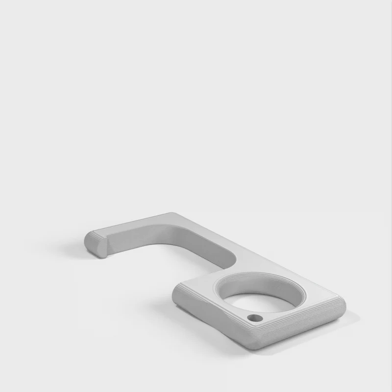 Porte-clés pour tirette de porte