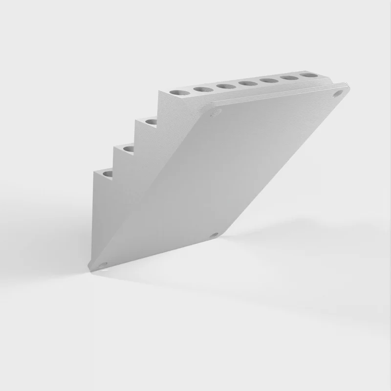 Support mural pour porte-embout de tournevis 6,35 mm