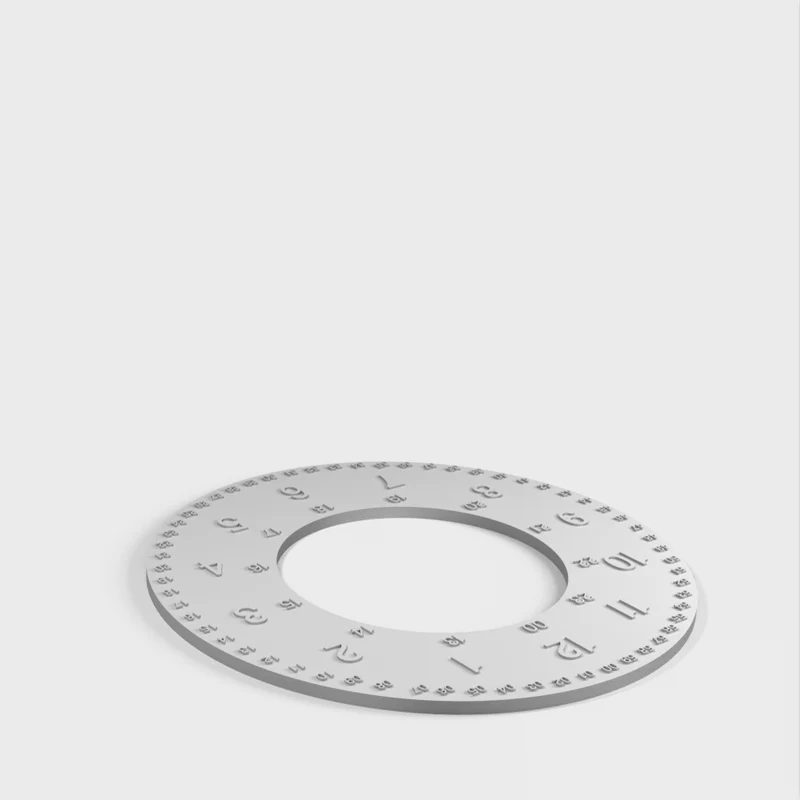 Horloge d'apprentissage pédagogique pour l'enseignement dans le temps