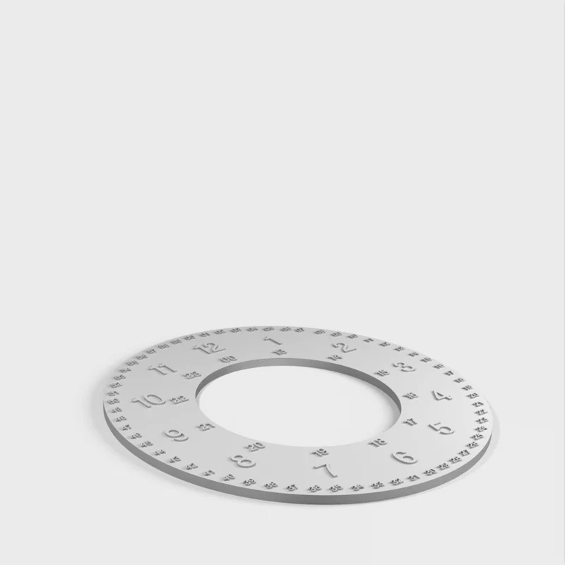 Horloge d'apprentissage pédagogique pour l'enseignement dans le temps