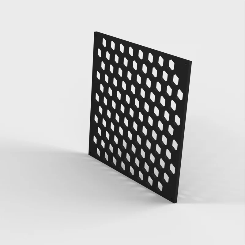 Couvercle en nid d'abeille pour HTPC - pfSense mini-ITX enclosure