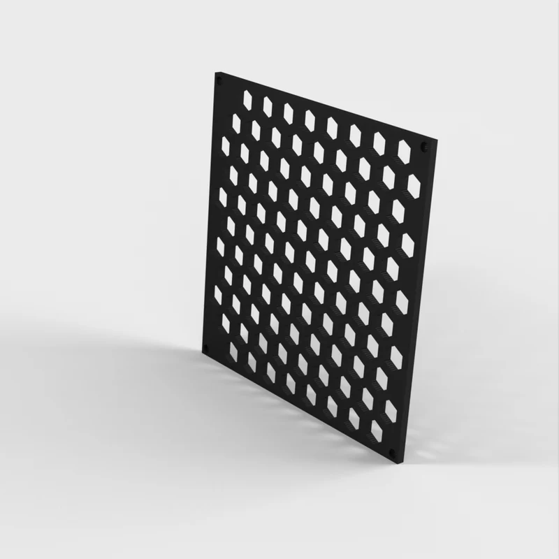 Couvercle en nid d'abeille pour HTPC - pfSense mini-ITX enclosure