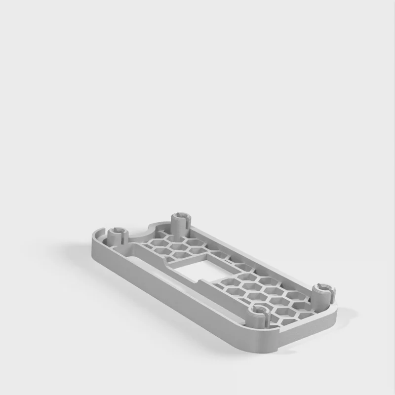 Boîtier en nid d'abeille pour Raspberry Pi Zero 2 W avec montage par extrusion en option
