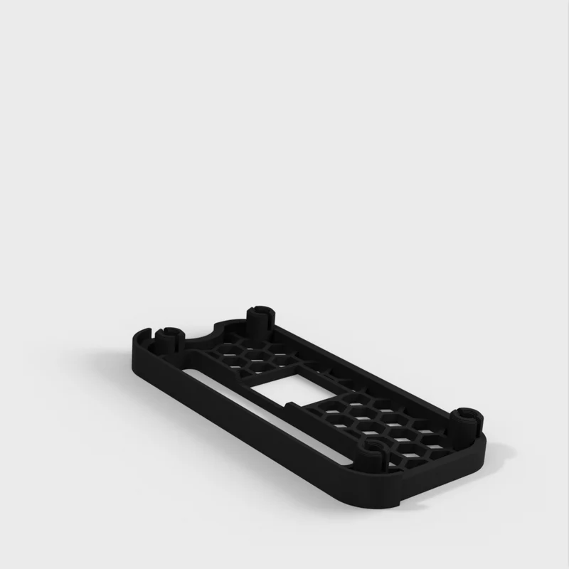 Boîtier en nid d'abeille pour Raspberry Pi Zero 2 W avec montage par extrusion en option