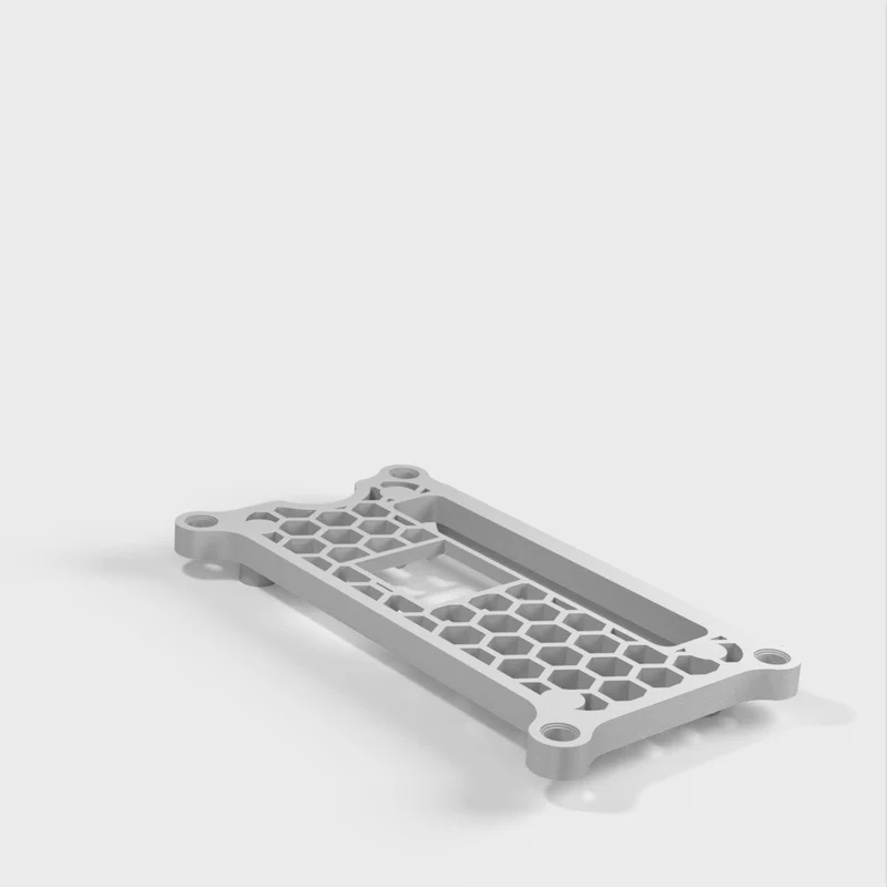 Boîtier en nid d'abeille pour Raspberry Pi Zero 2 W avec montage par extrusion en option