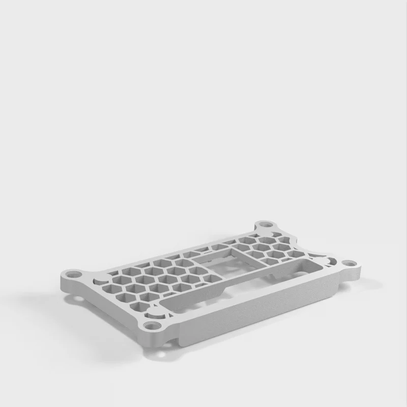 Boîtier en nid d'abeille pour Raspberry Pi Zero 2 W avec montage par extrusion en option