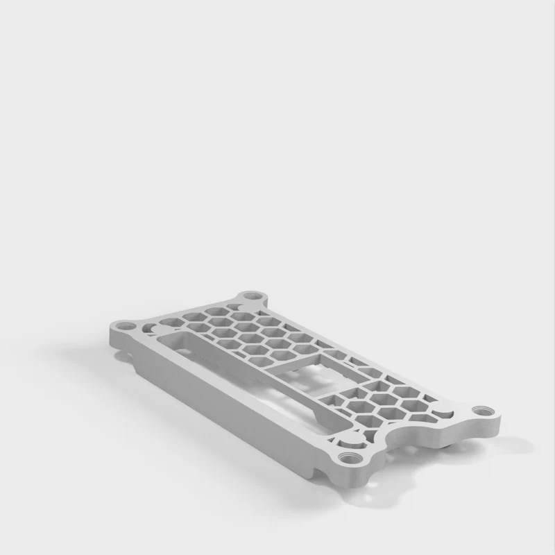 Boîtier en nid d'abeille pour Raspberry Pi Zero 2 W avec montage par extrusion en option