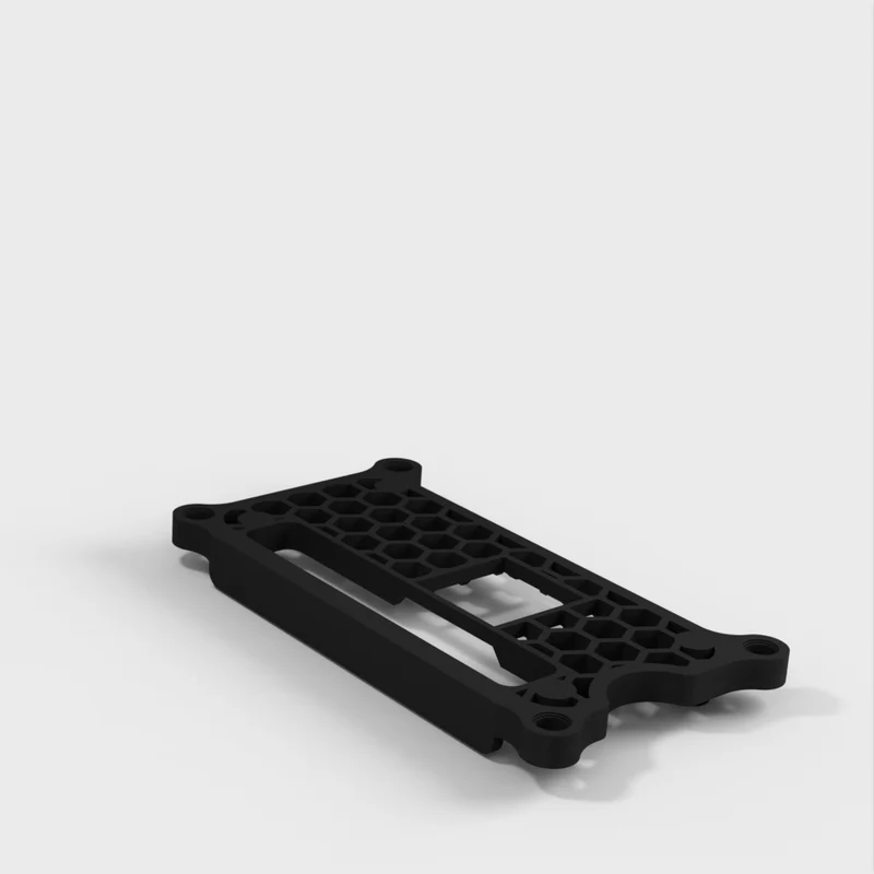 Boîtier en nid d'abeille pour Raspberry Pi Zero 2 W avec montage par extrusion en option