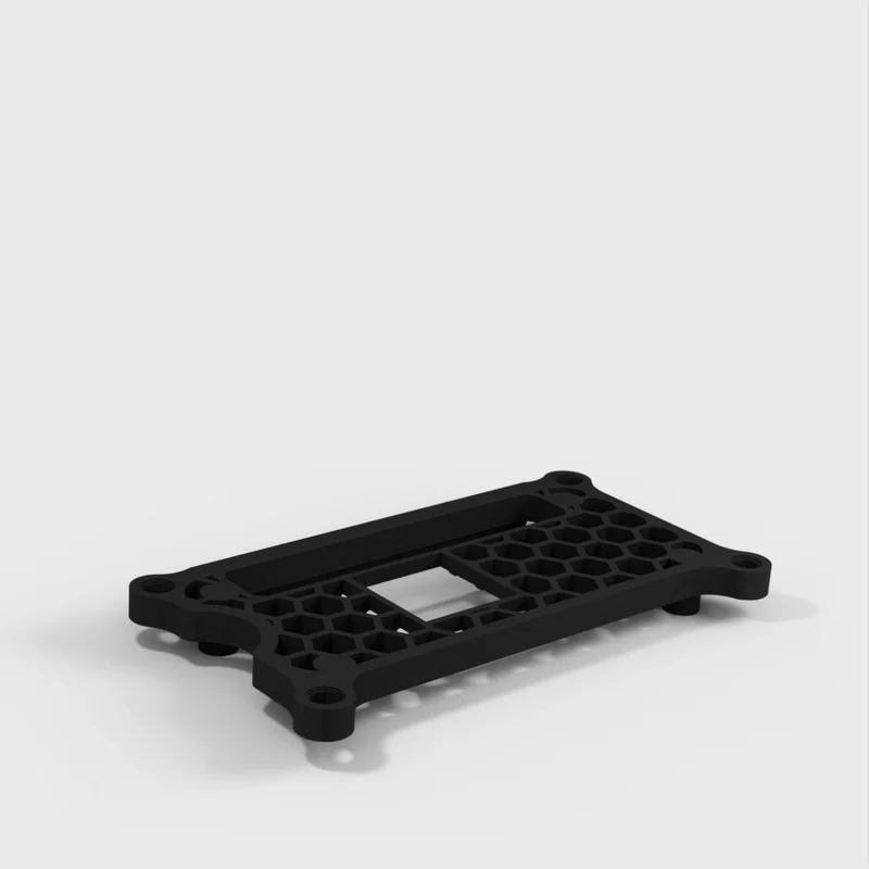 Boîtier en nid d'abeille pour Raspberry Pi Zero 2 W avec montage par extrusion en option