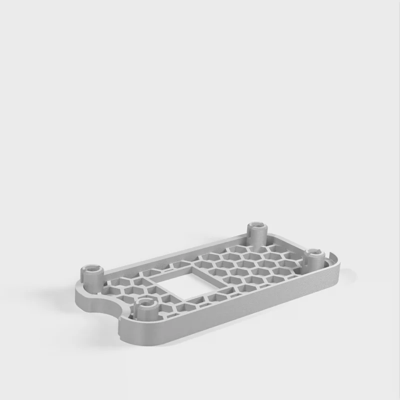 Boîtier en nid d'abeille pour Raspberry Pi Zero 2 W avec montage par extrusion en option