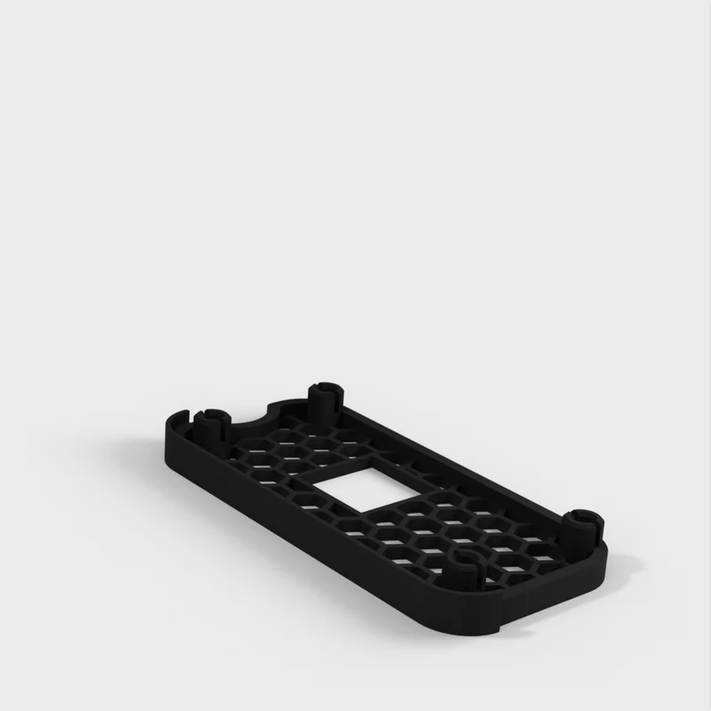 Boîtier en nid d'abeille pour Raspberry Pi Zero 2 W avec montage par extrusion en option