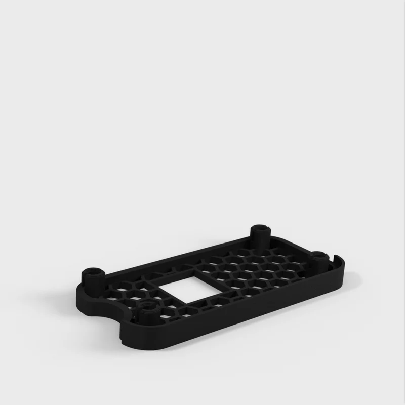 Boîtier en nid d'abeille pour Raspberry Pi Zero 2 W avec montage par extrusion en option