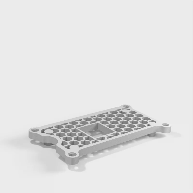 Boîtier en nid d'abeille pour Raspberry Pi Zero 2 W avec montage par extrusion en option