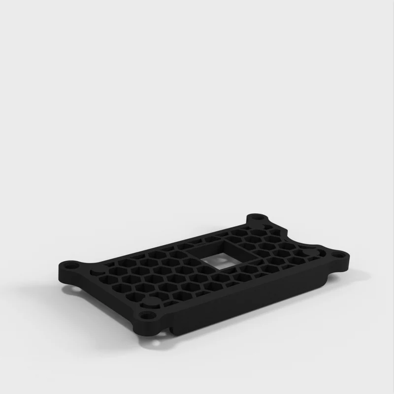 Boîtier en nid d'abeille pour Raspberry Pi Zero 2 W avec montage par extrusion en option