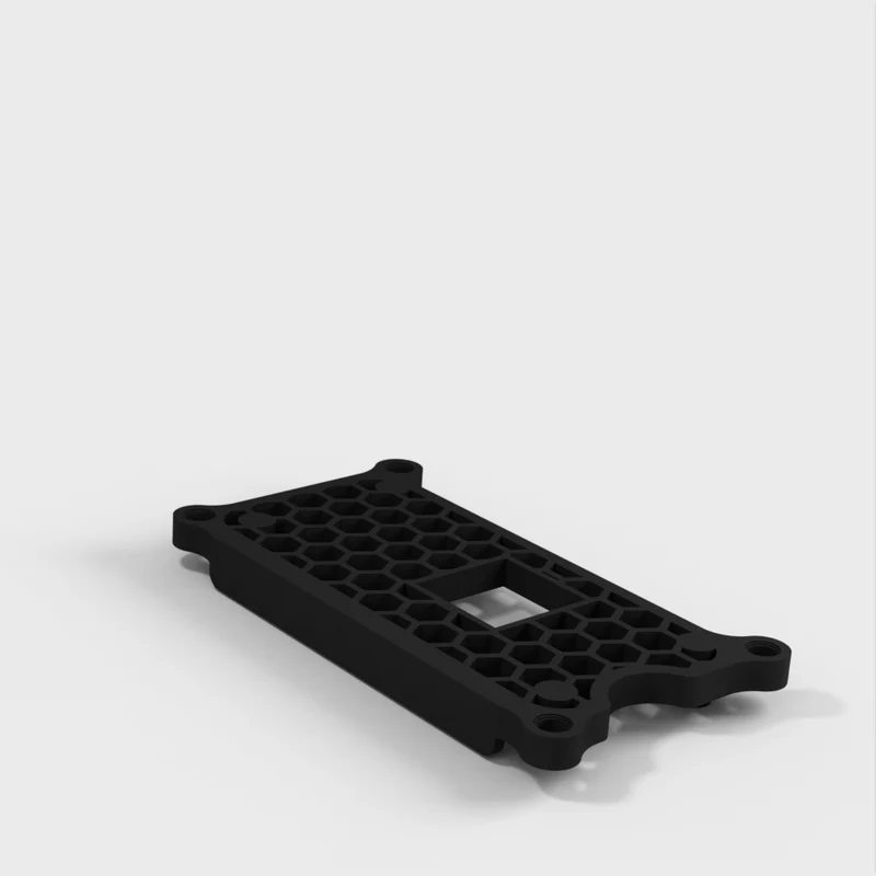 Boîtier en nid d'abeille pour Raspberry Pi Zero 2 W avec montage par extrusion en option