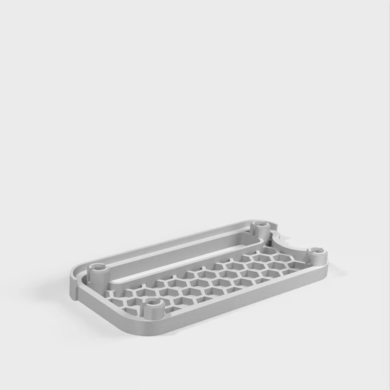 Boîtier en nid d'abeille pour Raspberry Pi Zero 2 W avec montage par extrusion en option