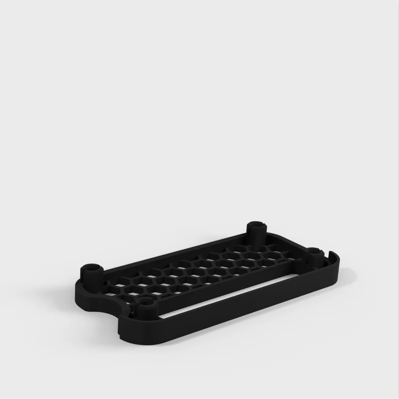 Boîtier en nid d'abeille pour Raspberry Pi Zero 2 W avec montage par extrusion en option
