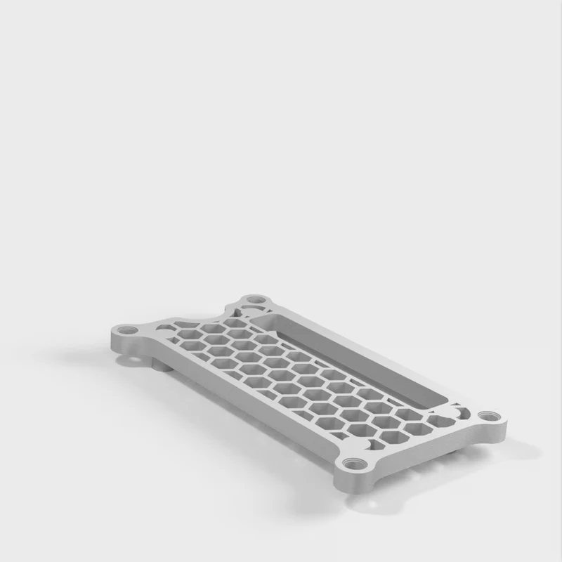 Boîtier en nid d'abeille pour Raspberry Pi Zero 2 W avec montage par extrusion en option
