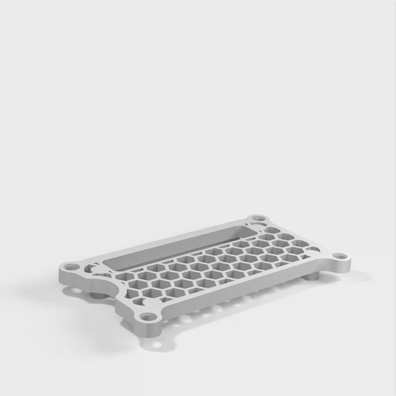 Boîtier en nid d'abeille pour Raspberry Pi Zero 2 W avec montage par extrusion en option