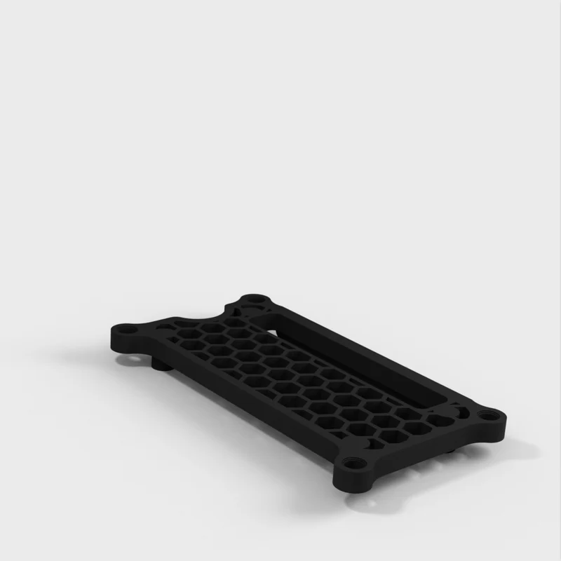 Boîtier en nid d'abeille pour Raspberry Pi Zero 2 W avec montage par extrusion en option