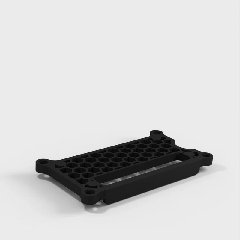 Boîtier en nid d'abeille pour Raspberry Pi Zero 2 W avec montage par extrusion en option