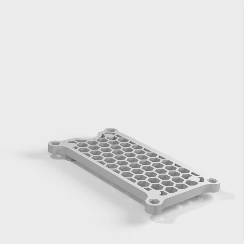 Boîtier en nid d'abeille pour Raspberry Pi Zero 2 W avec montage par extrusion en option