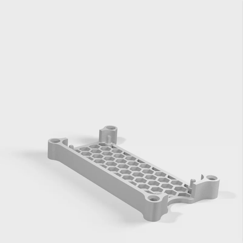 Boîtier en nid d'abeille pour Raspberry Pi Zero 2 W avec montage par extrusion en option