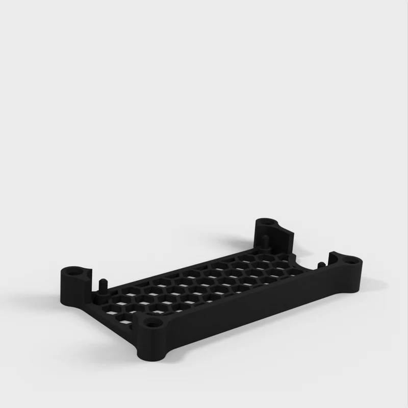 Boîtier en nid d'abeille pour Raspberry Pi Zero 2 W avec montage par extrusion en option