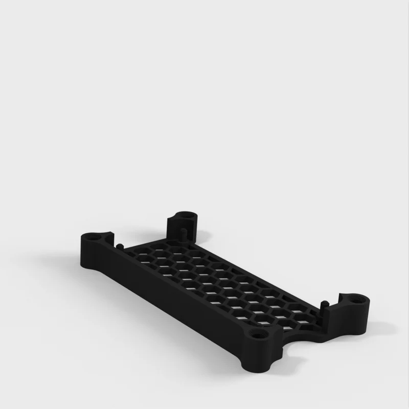Boîtier en nid d'abeille pour Raspberry Pi Zero 2 W avec montage par extrusion en option