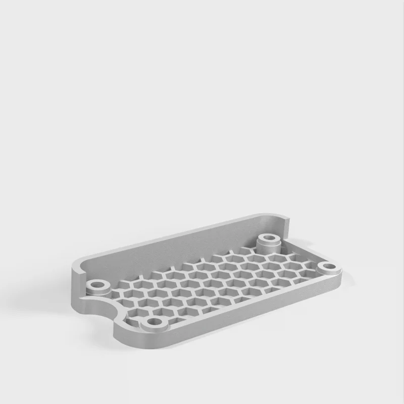 Boîtier en nid d'abeille pour Raspberry Pi Zero 2 W avec montage par extrusion en option