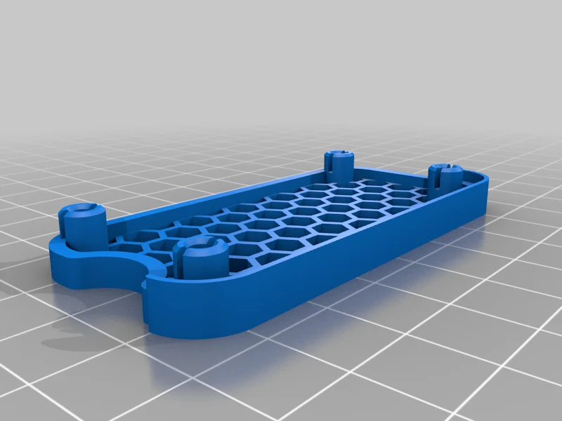 Boîtier en nid d'abeille pour Raspberry Pi Zero 2 W avec montage par extrusion en option