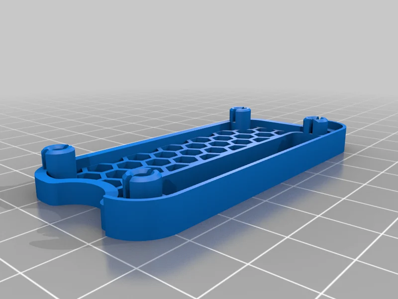 Boîtier en nid d'abeille pour Raspberry Pi Zero 2 W avec montage par extrusion en option