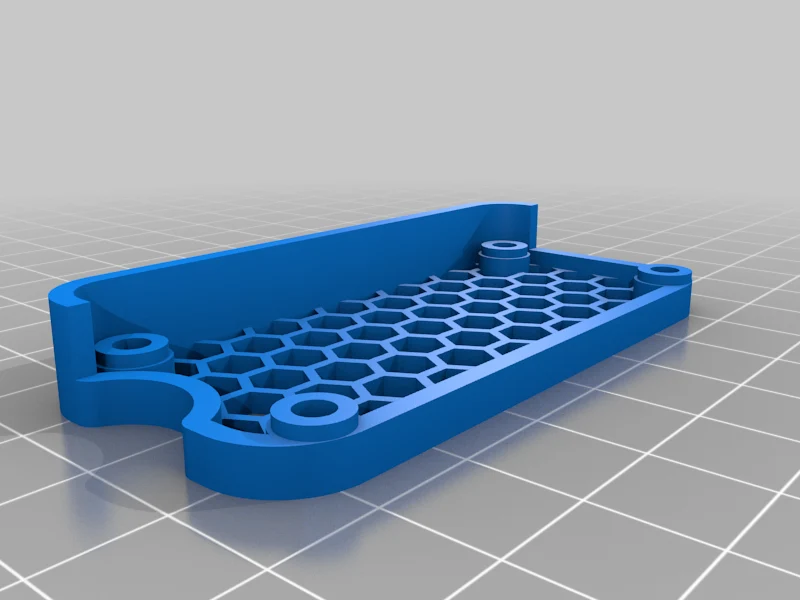 Boîtier en nid d'abeille pour Raspberry Pi Zero 2 W avec montage par extrusion en option