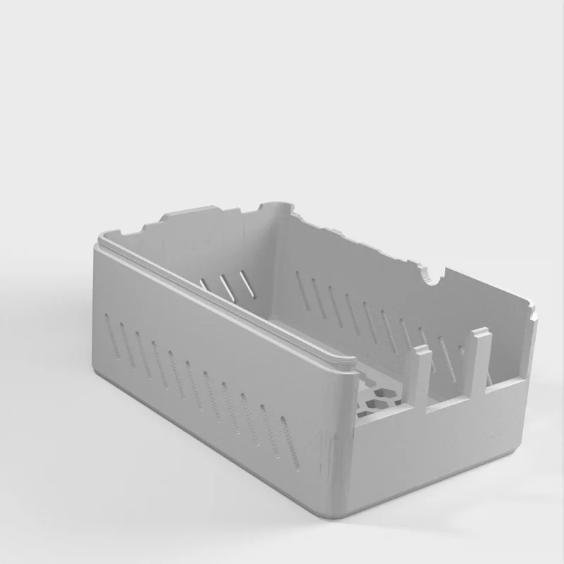 Boîtier de refroidissement tour de glace à profil bas pour Raspberry Pi 4