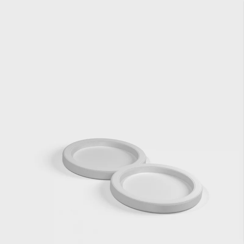 Plateau de dessous de verre pour moulin à sel et à poivre