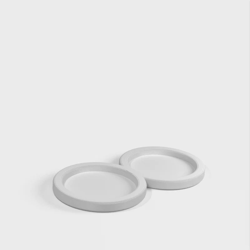 Plateau de dessous de verre pour moulin à sel et à poivre