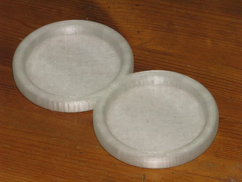 Plateau de dessous de verre pour moulin à sel et à poivre